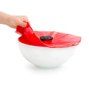 Couvercle silicone coquelicot
