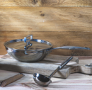 Wok inox 3-plis Cristel Castel’Pro