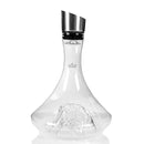 Carafe à vin TOPOGRAPHIC Zugspitze en verre cristallin de Alaskan Maker, idéale pour la décanter.