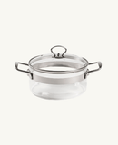 Faitout en verre 2.5L Belissam Mastrad, résistant et pratique, pour des cuissons saines et savoureuses.
