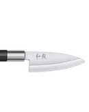Détail du tranchant lisse – Deba 10 cm Kai