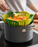 Panier vapeur pliable