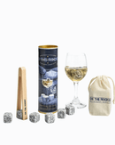 Coffret 6 pierres en granit du Sidobre + pince