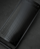 Râpe Grains Fins Microplane Black Sheep en acier inoxydable noir, idéale pour râper agrumes, fromages et épices