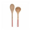 Set de cuillère et louche bois rose - Maison Habiague