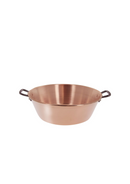 Bassine à confiture cuivre 38cm - Maison Habiague