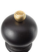 Moulin à Sel Peugeot Paris U’Select en bois de hêtre finition chocolat, vue du dessus.