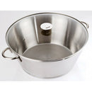 Bassine à confiture 34 cm inox induction - Maison Habiague