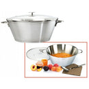 Bassine à confiture 34 cm inox induction - Maison Habiague