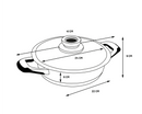 Sauteuse Ecovitam cuisson basse température - Maison Habiague
