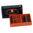 Coffret 2 ou 6 cuillères Demoiselle inox brillant gaucher - Maison Habiague