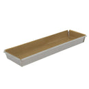 Moule rectangulaire inox perforé fond amovible - Maison Habiague