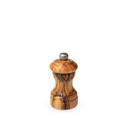 Moulin à poivre Peugeot Bistro en bois d'olivier 10 cm, élégant et unique, pour un service raffiné en cuisine.
