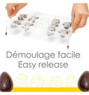 Moule rigide choco oeufs Pâques
