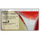 Kwarx produit transparence absolue, décoloration parfaite, indice T pour mesurer les couleurs, innovation en verrerie.